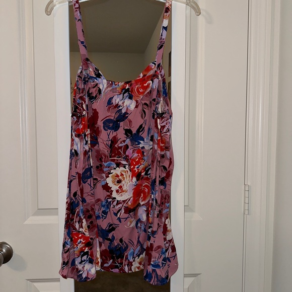 Pink Floral Tank Top from Torrid - Picture 3 of 3